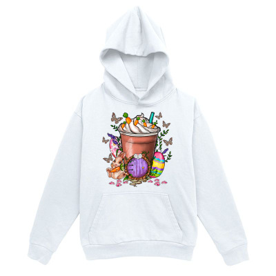Men's Graphic Hoodie Pastel Butterflies And Sweet Cream Among Whipped Dessert Cup