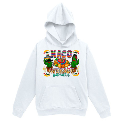 Men's Graphic Hoodie Taco Awesome Fiesta With Cactus And Sombrero Surrounded By Salsa Taco