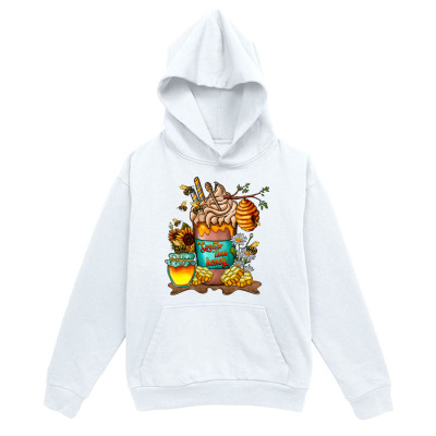 Men's Graphic Hoodie Stacked Autumn Pumpkins With Candy And Colorful Leaves Pumpkin