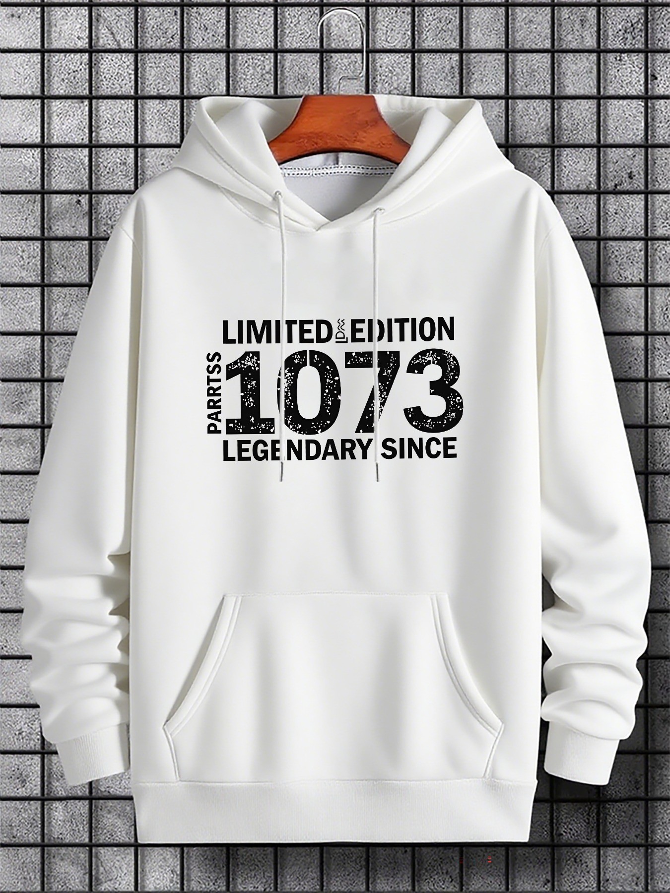 Men's Graphic Hoodie Limited Edition Numbers Legendary Since Hoodie