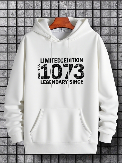 Men's Graphic Hoodie Limited Edition Numbers Legendary Since Hoodie