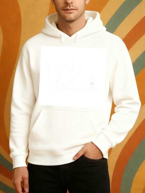 Men's Graphic Hoodie Yak illustration