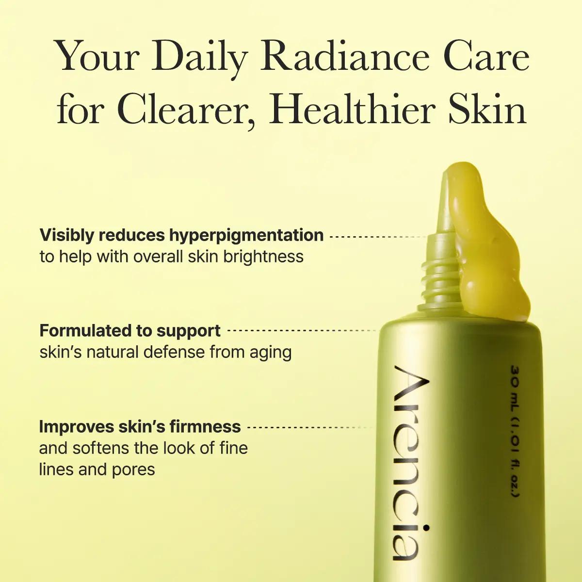 [Arencia Official] Vitamin C Booster Shot, Pure Vitamin C + Glutathione for Bright, Healthy Skin Glow, 1.01 fl - image 5