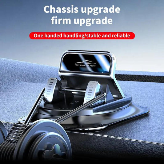 Car phone holder 360 degree rotation, suitablefor car navigation in-car dashboard, horizontaland vertica screen adjustment an
