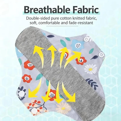 12 PCS Reusable Graphene Incontinence Pad – Bladder Leak-Proof, Breathable, Antibacterial, Eco-Friendly Absorb - image 4
