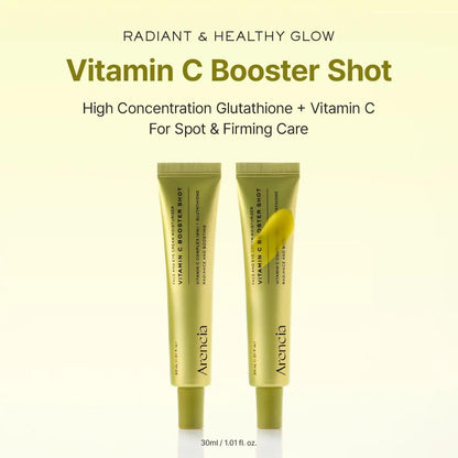 [Arencia Official] Vitamin C Booster Shot, Pure Vitamin C + Glutathione for Bright, Healthy Skin Glow, 1.01 fl - image 3