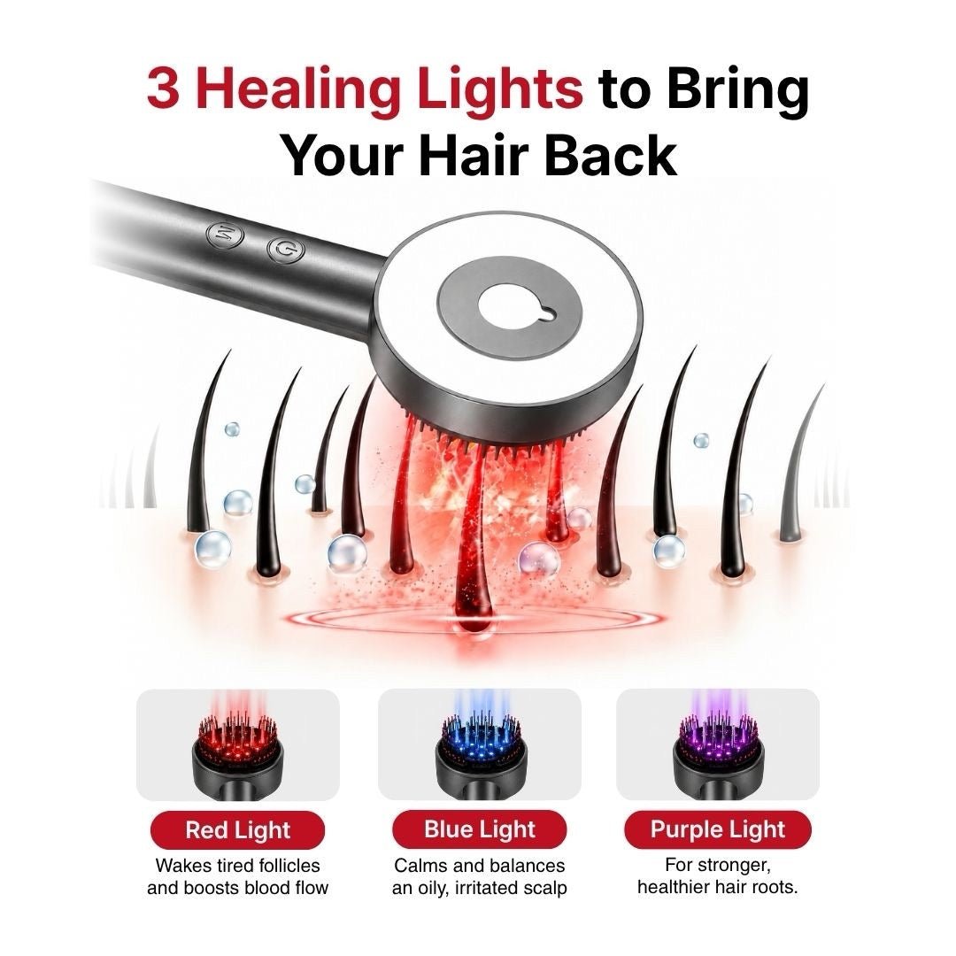 HairGRO™ 3-in-1 Hair Revival Brush