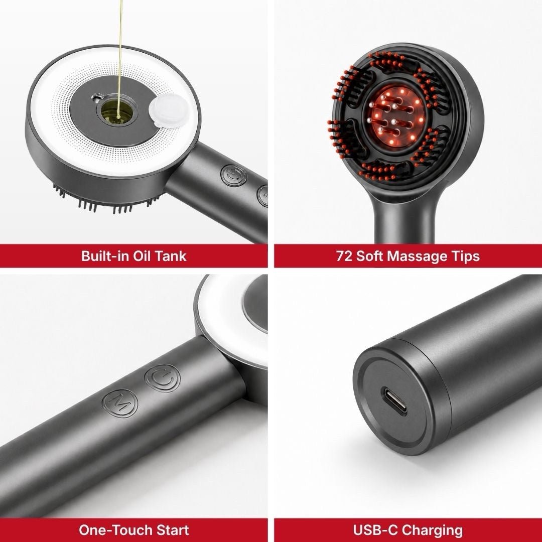 HairGRO™ 3-in-1 Hair Revival Brush